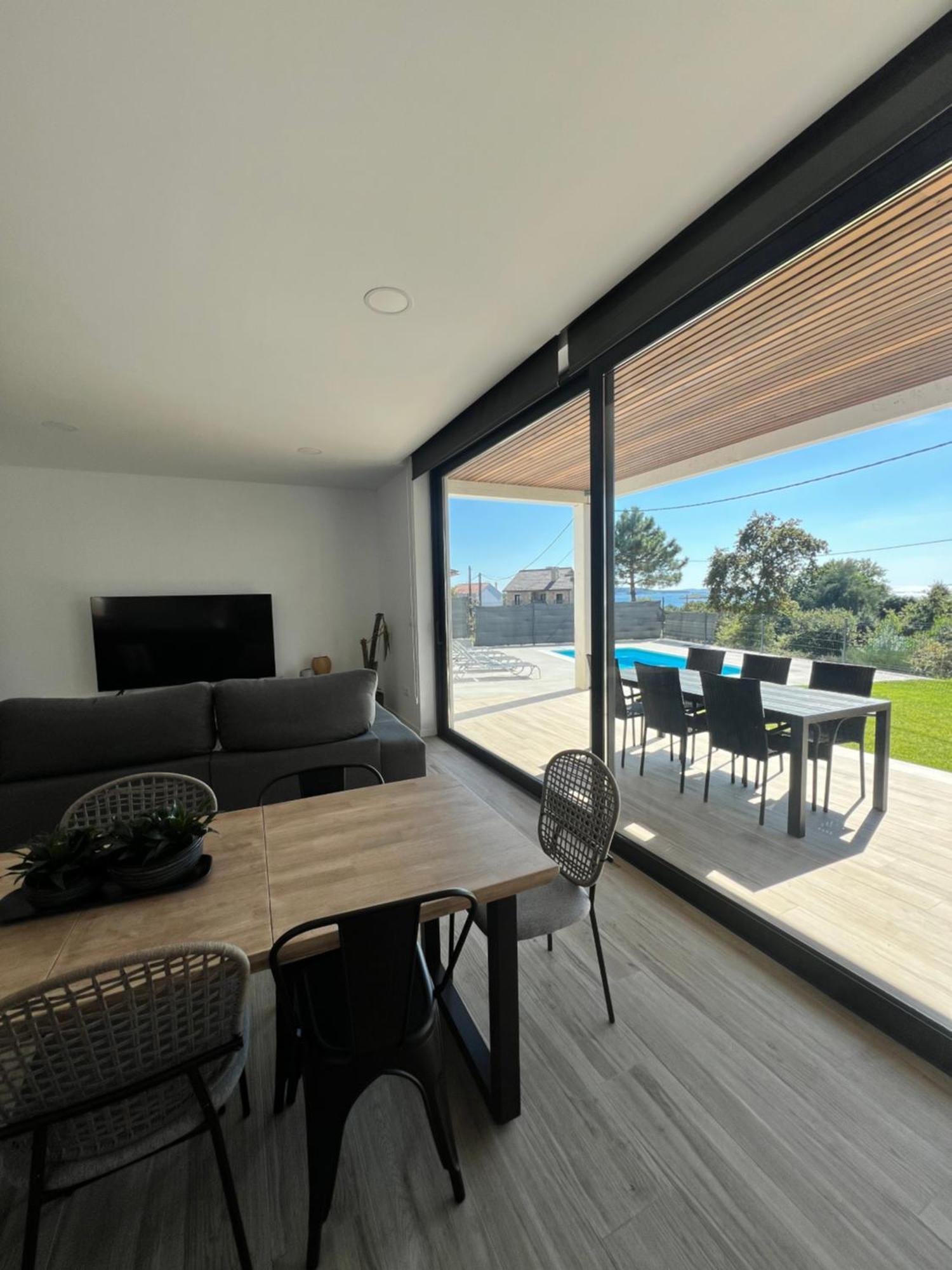 Casa Os Balcons Ria De Arousa Boiro Exteriér fotografie